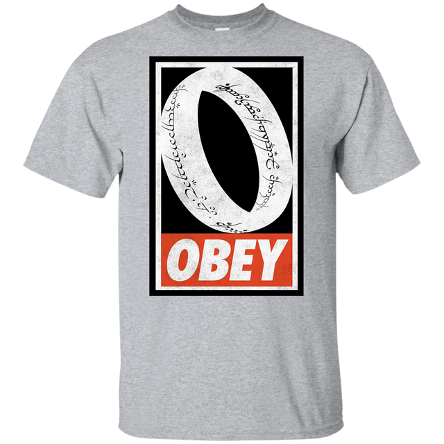 T-Shirts Sport Grey / YXS Obey One Ring Youth T-Shirt