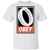 T-Shirts White / YXS Obey One Ring Youth T-Shirt