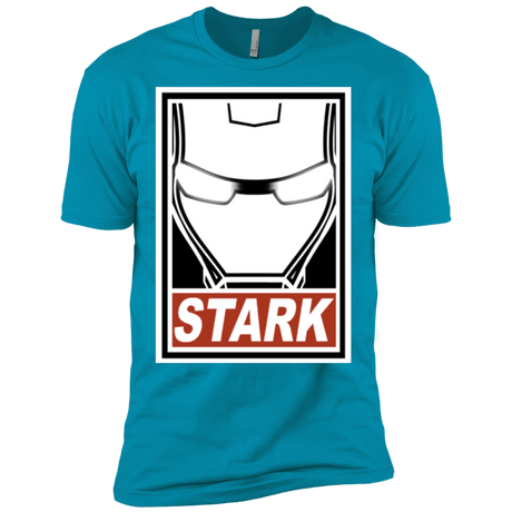 T-Shirts Turquoise / X-Small Obey Stark Men's Premium T-Shirt