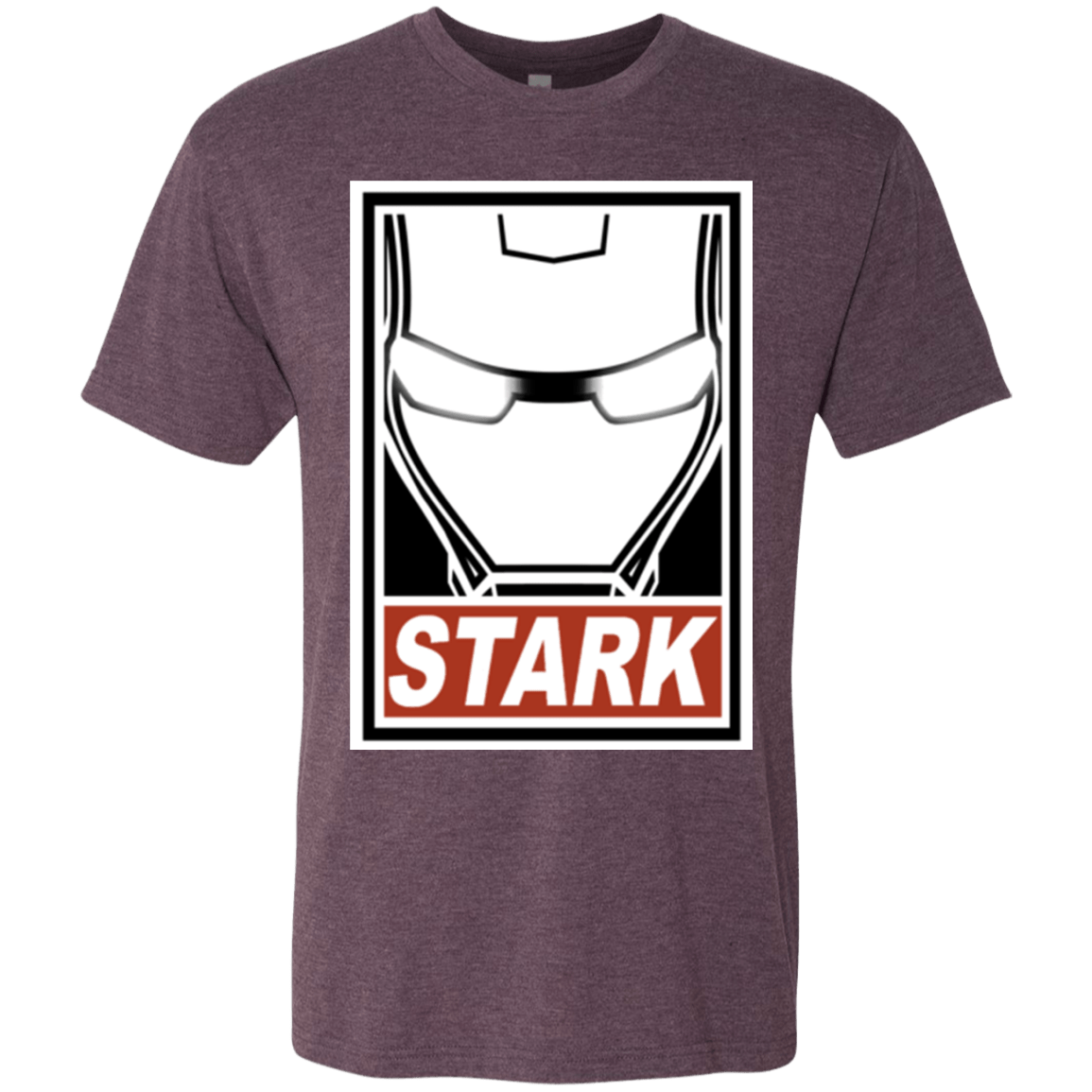 T-Shirts Vintage Purple / Small Obey Stark Men's Triblend T-Shirt