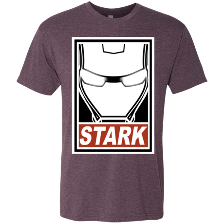 T-Shirts Vintage Purple / Small Obey Stark Men's Triblend T-Shirt
