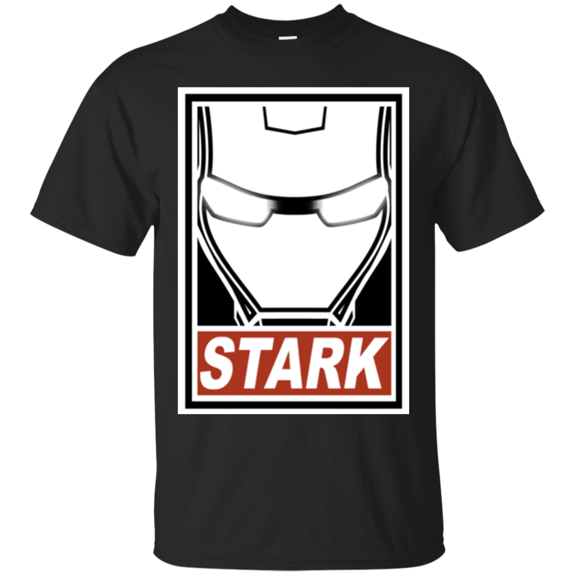 T-Shirts Black / Small Obey Stark T-Shirt