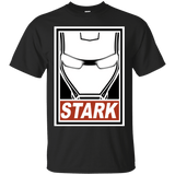 T-Shirts Black / Small Obey Stark T-Shirt