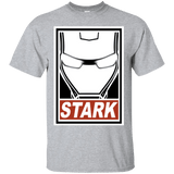 T-Shirts Sport Grey / Small Obey Stark T-Shirt