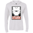 T-Shirts Heather White / X-Small Obey Stark Triblend Long Sleeve Hoodie Tee