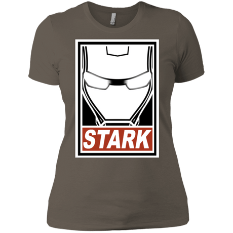 T-Shirts Warm Grey / X-Small Obey Stark Women's Premium T-Shirt