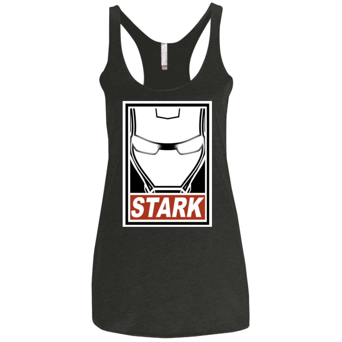T-Shirts Vintage Black / X-Small Obey Stark Women's Triblend Racerback Tank