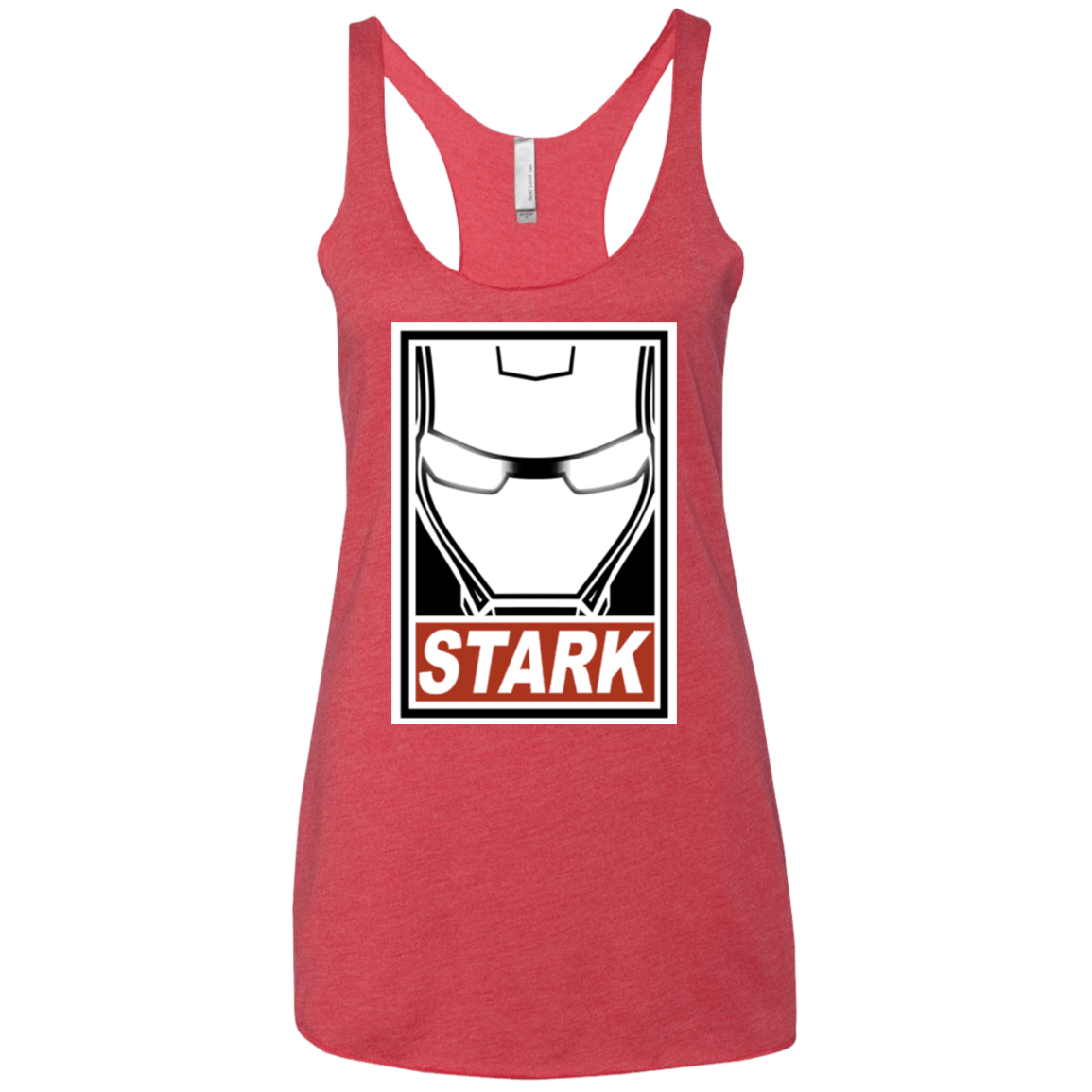 T-Shirts Vintage Red / X-Small Obey Stark Women's Triblend Racerback Tank