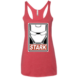 T-Shirts Vintage Red / X-Small Obey Stark Women's Triblend Racerback Tank