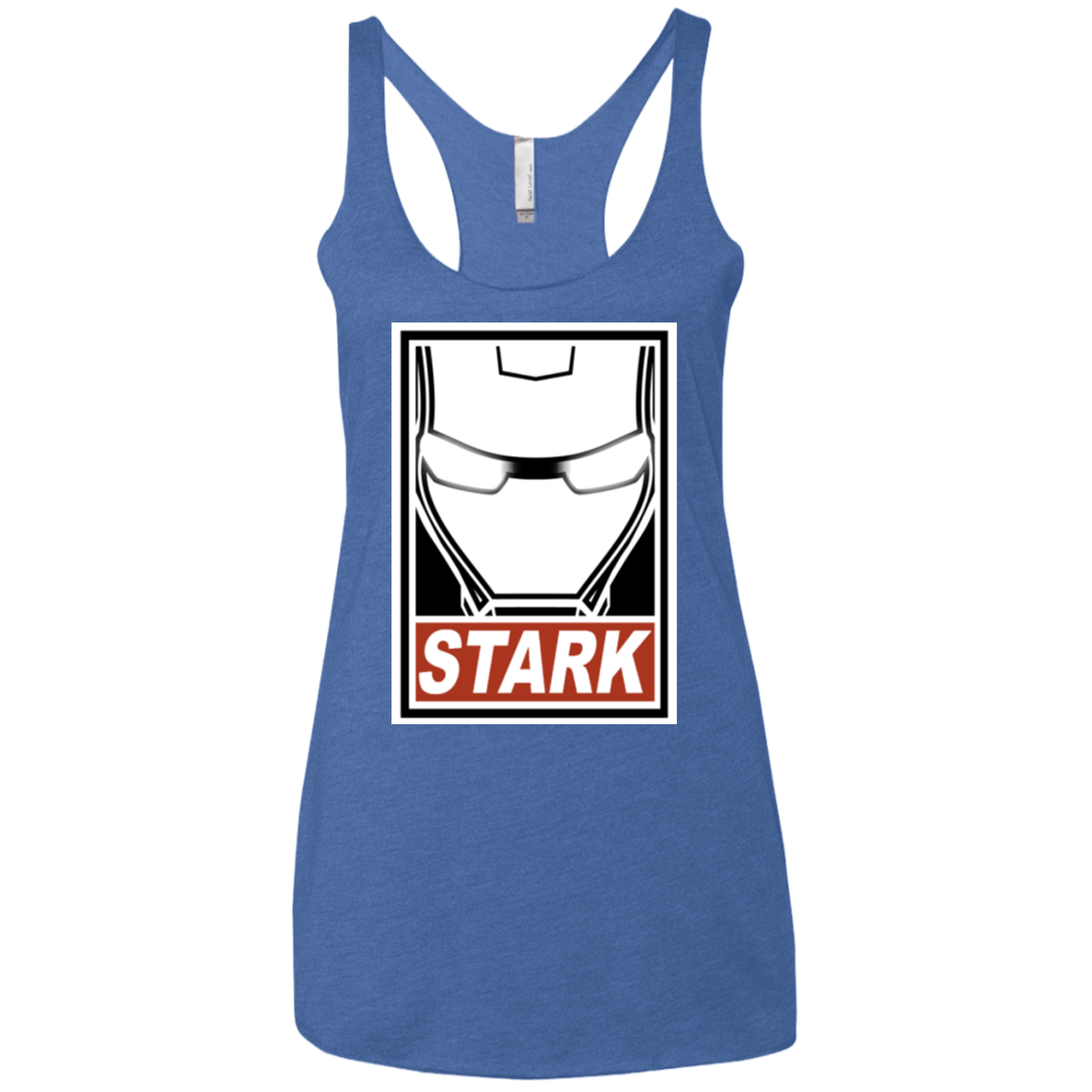 T-Shirts Vintage Royal / X-Small Obey Stark Women's Triblend Racerback Tank