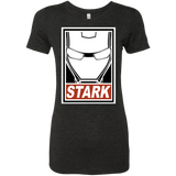 T-Shirts Vintage Black / Small Obey Stark Women's Triblend T-Shirt