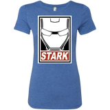 T-Shirts Vintage Royal / Small Obey Stark Women's Triblend T-Shirt