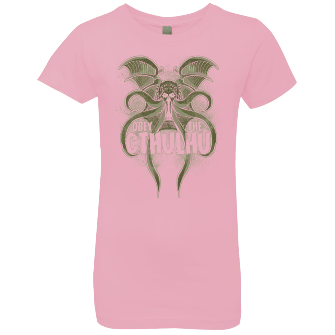 T-Shirts Light Pink / YXS Obey the Cthulhu Girls Premium T-Shirt