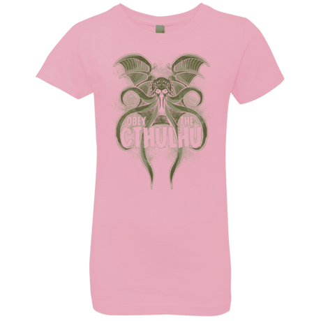 T-Shirts Light Pink / YXS Obey the Cthulhu Girls Premium T-Shirt