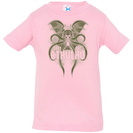 T-Shirts Pink / 6 Months Obey the Cthulhu Infant PremiumT-Shirt