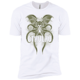 T-Shirts White / X-Small Obey the Cthulhu Men's Premium T-Shirt
