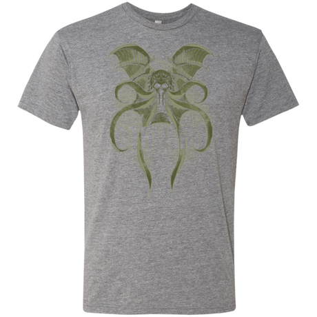 T-Shirts Premium Heather / Small Obey the Cthulhu Men's Triblend T-Shirt