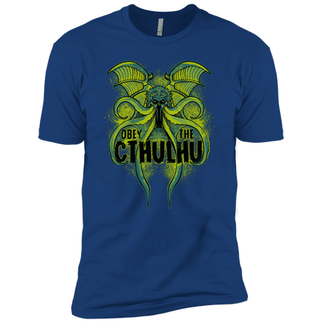 T-Shirts Royal / YXS Obey the Cthulhu Neon Boys Premium T-Shirt