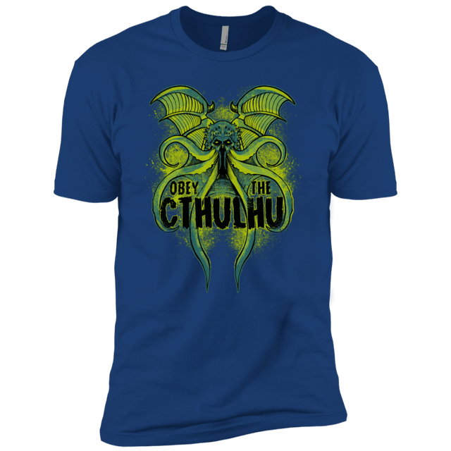 T-Shirts Royal / YXS Obey the Cthulhu Neon Boys Premium T-Shirt