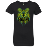 T-Shirts Black / YXS Obey the Cthulhu Neon Girls Premium T-Shirt