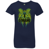 T-Shirts Midnight Navy / YXS Obey the Cthulhu Neon Girls Premium T-Shirt