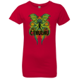 T-Shirts Red / YXS Obey the Cthulhu Neon Girls Premium T-Shirt