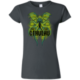 T-Shirts Charcoal / S Obey the Cthulhu Neon Junior Slimmer-Fit T-Shirt