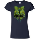 T-Shirts Navy / S Obey the Cthulhu Neon Junior Slimmer-Fit T-Shirt