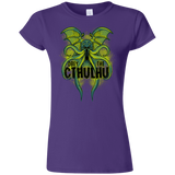 T-Shirts Purple / S Obey the Cthulhu Neon Junior Slimmer-Fit T-Shirt