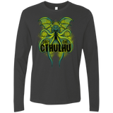 T-Shirts Heavy Metal / S Obey the Cthulhu Neon Men's Premium Long Sleeve