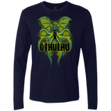 T-Shirts Midnight Navy / S Obey the Cthulhu Neon Men's Premium Long Sleeve