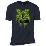 T-Shirts Indigo / X-Small Obey the Cthulhu Neon Men's Premium T-Shirt