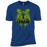 T-Shirts Royal / X-Small Obey the Cthulhu Neon Men's Premium T-Shirt