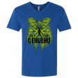 T-Shirts Royal / X-Small Obey the Cthulhu Neon Men's Premium V-Neck