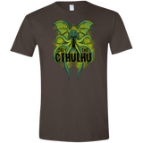 T-Shirts Dark Chocolate / S Obey the Cthulhu Neon Men's Semi-Fitted Softstyle