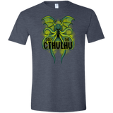 T-Shirts Heather Navy / S Obey the Cthulhu Neon Men's Semi-Fitted Softstyle