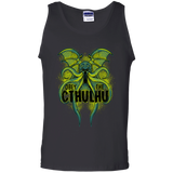 T-Shirts Black / S Obey the Cthulhu Neon Men's Tank Top