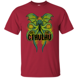 T-Shirts Cardinal / S Obey the Cthulhu Neon T-Shirt