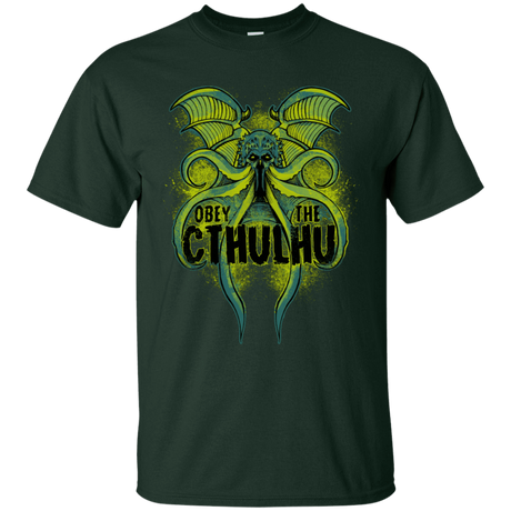 T-Shirts Forest / S Obey the Cthulhu Neon T-Shirt