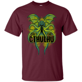 T-Shirts Maroon / S Obey the Cthulhu Neon T-Shirt