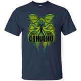 T-Shirts Navy / S Obey the Cthulhu Neon T-Shirt