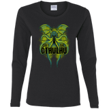 T-Shirts Black / S Obey the Cthulhu Neon Women's Long Sleeve T-Shirt