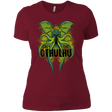 T-Shirts Scarlet / X-Small Obey the Cthulhu Neon Women's Premium T-Shirt