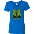 T-Shirts Royal / S Obey the Cthulhu Neon Women's V-Neck T-Shirt