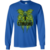 T-Shirts Royal / YS Obey the Cthulhu Neon Youth Long Sleeve T-Shirt