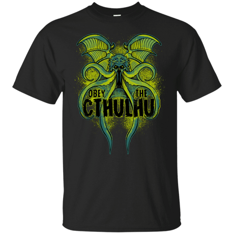 T-Shirts Black / YXS Obey the Cthulhu Neon Youth T-Shirt