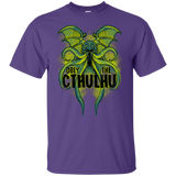 T-Shirts Purple / YXS Obey the Cthulhu Neon Youth T-Shirt