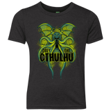 T-Shirts Vintage Black / YXS Obey the Cthulhu Neon Youth Triblend T-Shirt
