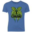 T-Shirts Vintage Royal / YXS Obey the Cthulhu Neon Youth Triblend T-Shirt
