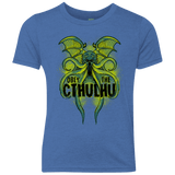 T-Shirts Vintage Royal / YXS Obey the Cthulhu Neon Youth Triblend T-Shirt